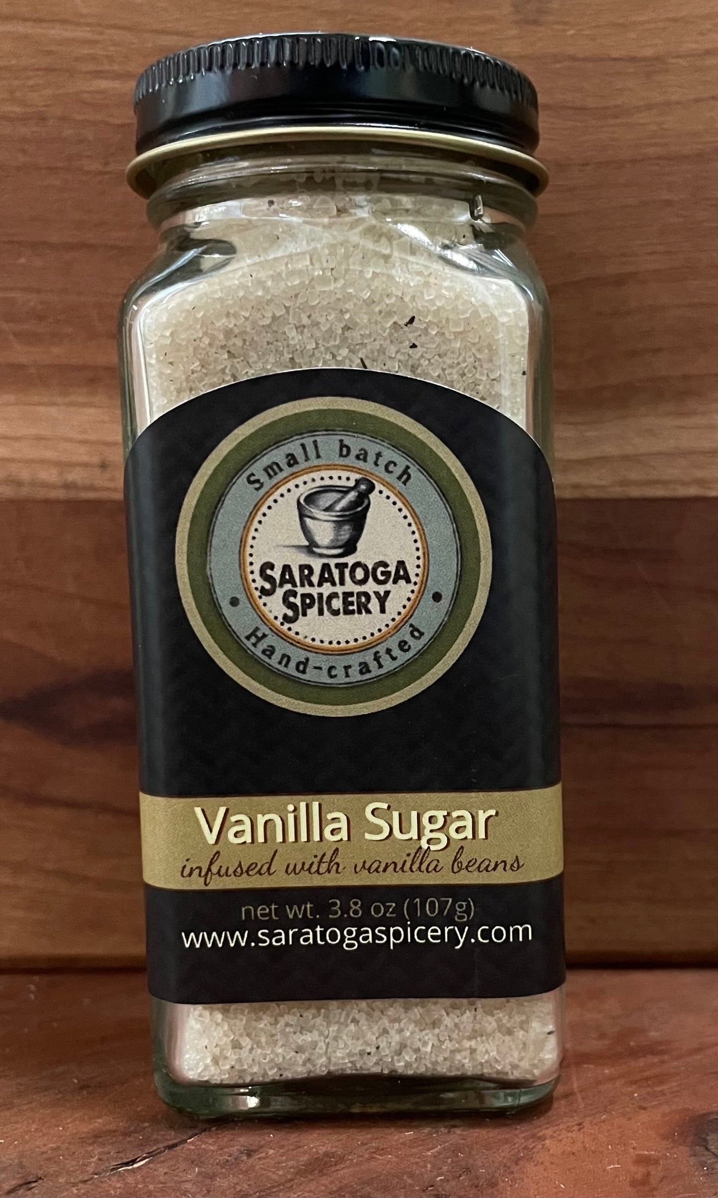 Vanilla Sugar - 1/2 cup jar